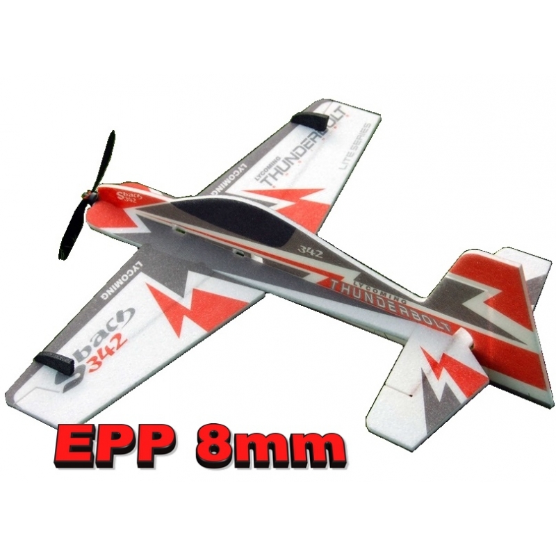 KIT AVION EPP 8mm 3D SBACH POIDS PLUME RC KIT AVION EPP 8mm 3D SBACH POIDS PLUME RC