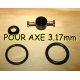 PROP SAVER POUR AXE 2mm HELICE TYPE GWS