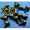 LOT DE 10 VIS  M3 X 12mm