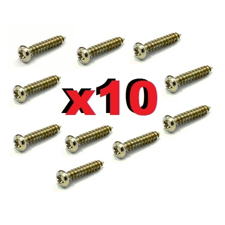 LOT DE 10 VIS  M2 X 6mm