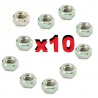 LOT 10  ECROUS  - ECROU HEXAGONAL  M2