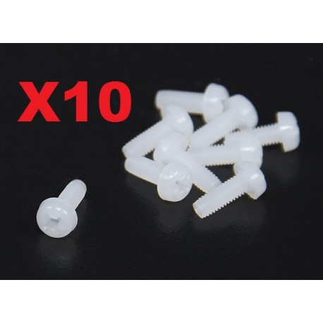 LOT DE 6 STOPEURS  DOMINOS M2  POUR TRINGLERIE JUSQU'A 1.2mm  