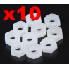 LOT DE 6 STOPEURS  DOMINOS M2  POUR TRINGLERIE JUSQU'A 1.2mm  