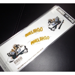 FEUILLE AUTOCOLLANTS NOSE ART " WALLAROO " 250X85