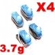 LOT DE 4 SERVOS 3.7g  PROMO
