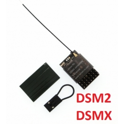 MICRO RECEPTEUR 3.84g LEMON RX  2.4GHZ  6 VOIES  COMPATIBLE DSM2 DSMX SPEKTRUM