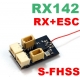 NANO RECEPTEUR  / ESC  RX14X RX142 S-FHSS 0.9g  2.4GHZ  4 VOIES  