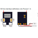 NANO RECEPTEUR  / ESC  RX14X RX142 S-FHSS 0.9g  2.4GHZ  4 VOIES  