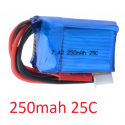 BATTERIE TURNIGY 7.4V 138mha 10C F3P