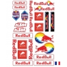 FEUILLE AUTOCOLLANTS REDBULL A4    REF3