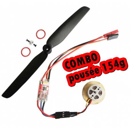 COMBO "" 13g ""  NANO BRUSHLESS D1400 KV2000 +  ESC 7A  TRACTION 90g