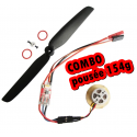 COMBO "" 13g ""  NANO BRUSHLESS D1400 KV2000 +  ESC 7A  TRACTION 90g