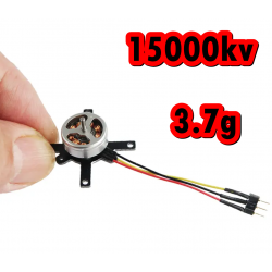 MICRO MOTEUR AP03 KV15000  "3.7g" BRUSHLESS TURNIGY  traction jusqu'a 75gr  