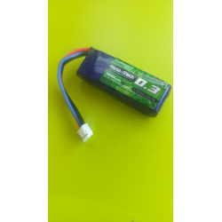 BATTERIE LI-PO NANO-TECH TURNIGY  7.4V 300 mah 35C / 70C F3P 