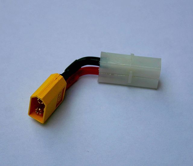 Adaptateur compact Mini TAMIYA > XT30 ou T Plug ou XT60 Male Femelle 