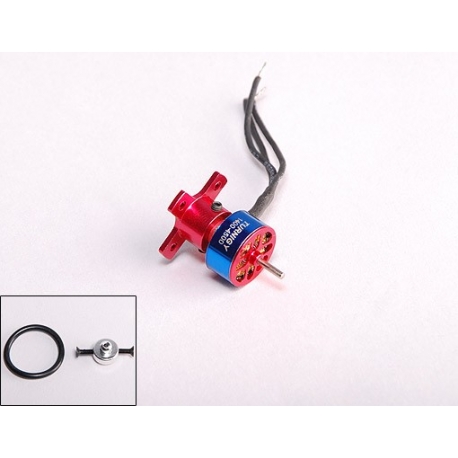 MICRO MOTEUR T1400 KV4500 "7g" BRUSHLESS TURNIGY  traction jusqu'a 100gr  23W