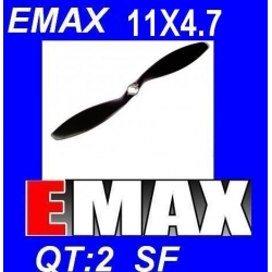 HELICE TYPE GWS "EMAX" SLOW FLYER 11X4.7  PAR 2 PIECES